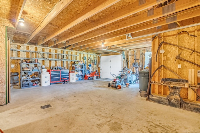 7696 Varty Ct, Lexington, MI 48450 - view of garage