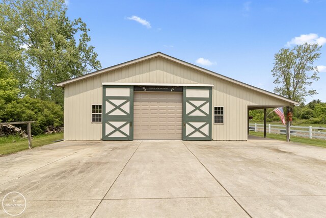 7360 Frith Rd, Saint Clair, MI 48079 - garage with a garage