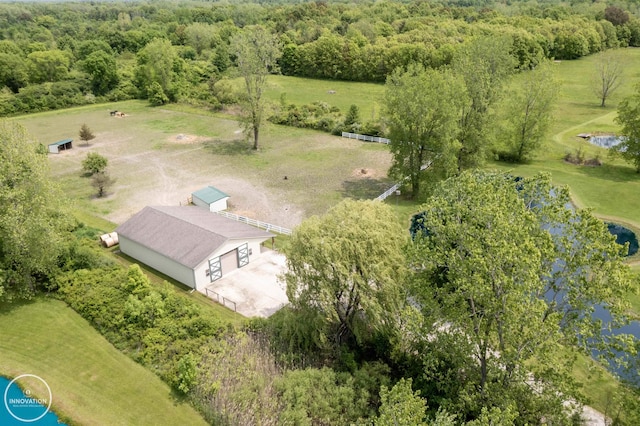 7360 Frith Rd, Saint Clair, MI 48079 - overview of rural landscape featuring a large body of water and a forest