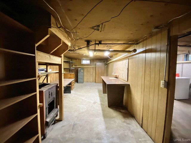 47275 Green Acres Rd, Houghton, MI 49931 - view of unfinished basement