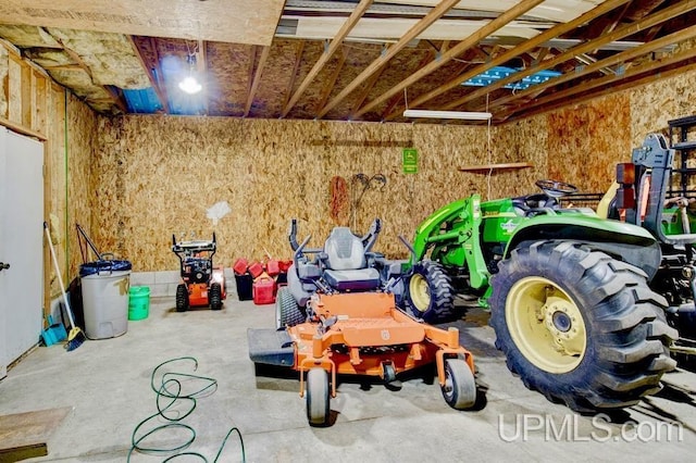 12104 T Rd, Rapid River, MI 49878 - view of garage