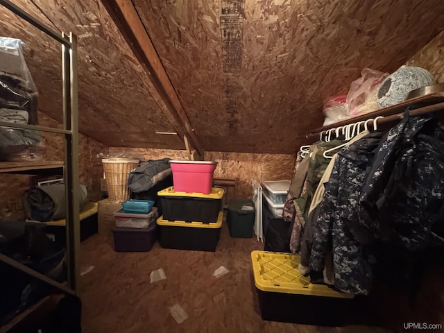 5452 W N Island Lake Rd, Hurley, WI 54534 - view of attic