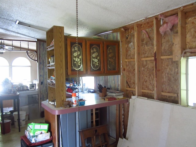 1984 E Marlette Rd, Applegate, MI 48401 - office space with a textured ceiling