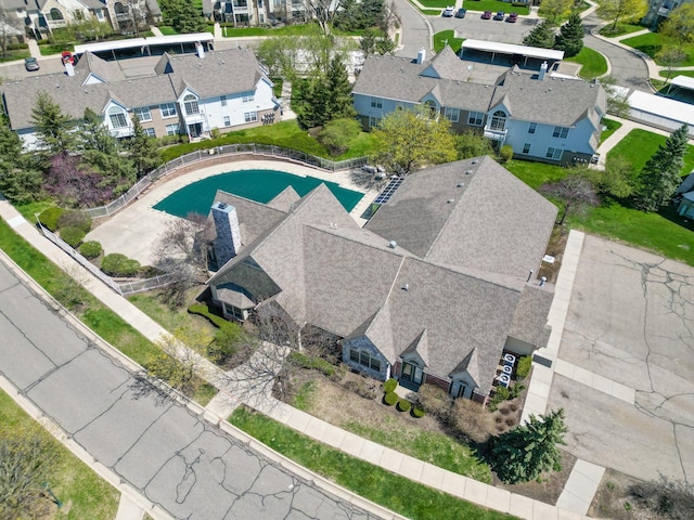 249 Brookwood Dr Unit 4, South Lyon, MI 48178 - aerial view of residential area