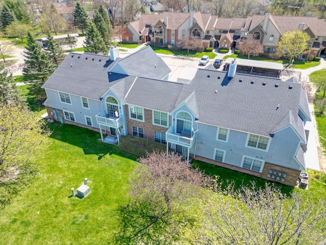 249 Brookwood Dr Unit 4, South Lyon, MI 48178 - aerial perspective of suburban area