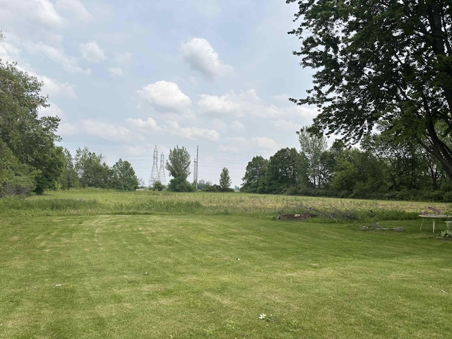 73 S Tuscola Rd, Bay City, MI 48708 - view of grassy yard with a view of countryside
