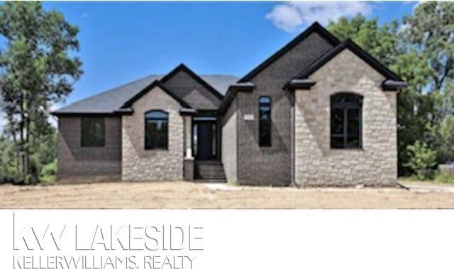 LOT7 Rosy Dr, Leonard, MI 48367 - view of french country home