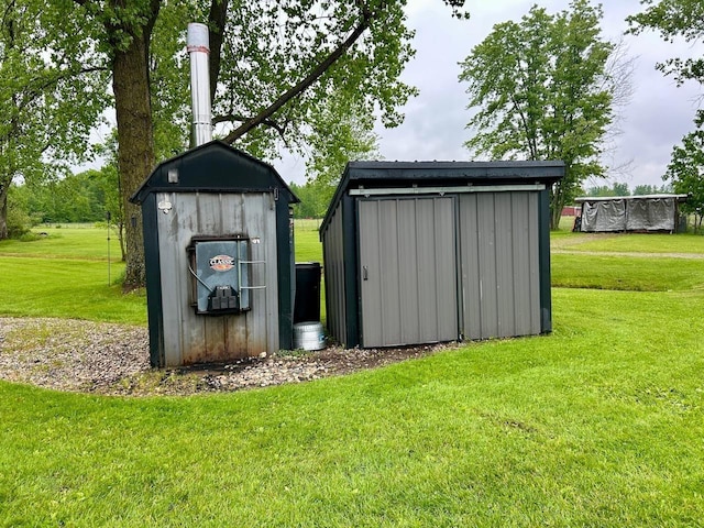 6586 N Coleman Rd, Coleman, MI 48618 - view of shed