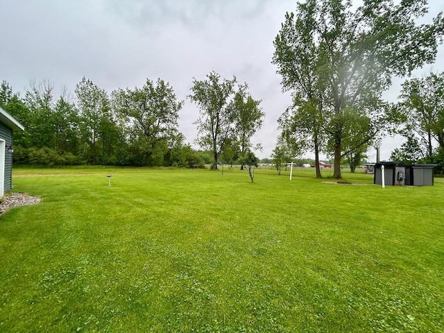 6586 N Coleman Rd, Coleman, MI 48618 - view of grassy yard