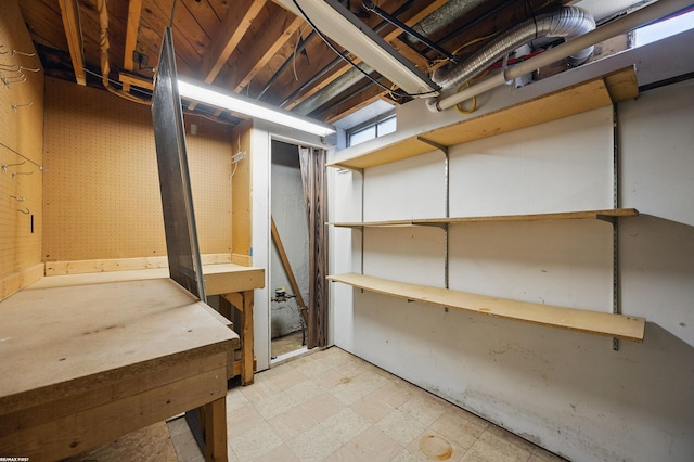 31565 Hayes Rd, Warren, MI 48088 - below grade area featuring tile patterned floors