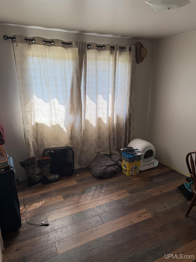 8096 Garth Point 25.25 Ln Rd, Rapid River, MI 49878 - spare room with hardwood / wood-style flooring