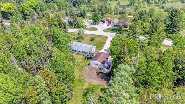 11745 T Rd, Rapid River, MI 49878 - aerial view
