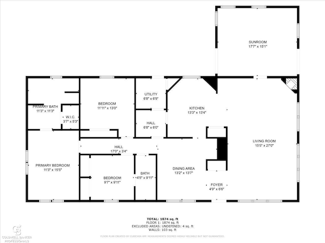 7150 Denissen St, Lexington, MI 48450 - floor plan / room layout