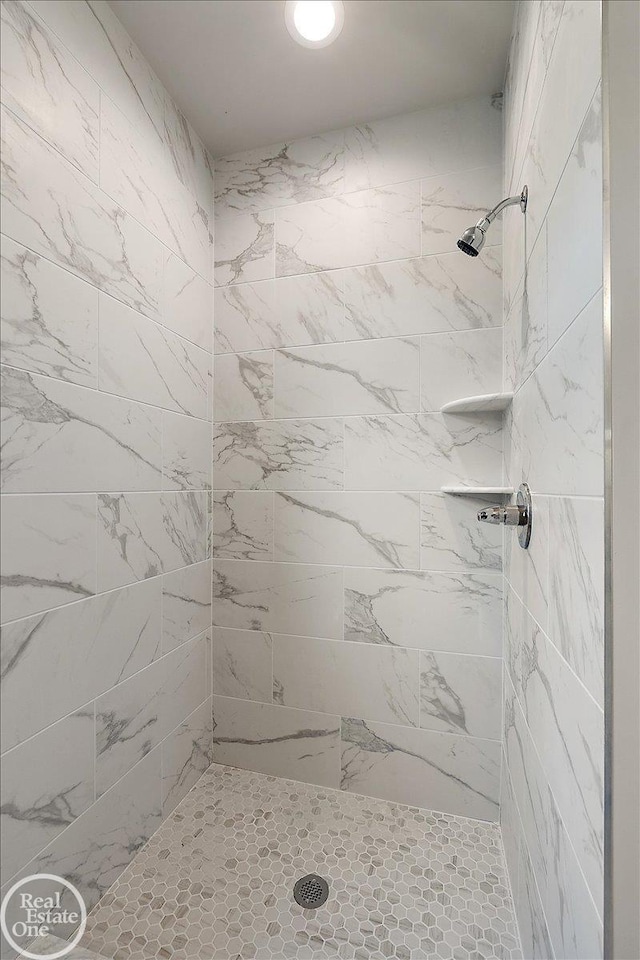 3091 Bridgewater Rd Unit # 28, Auburn Hills, MI 48326 - bathroom featuring a tile shower