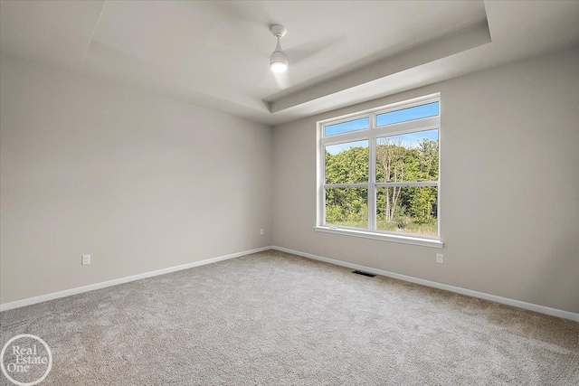 3095 Bridgewater Rd Unit # 30, Auburn Hills, MI 48326 - carpeted spare room with a raised ceiling and baseboards