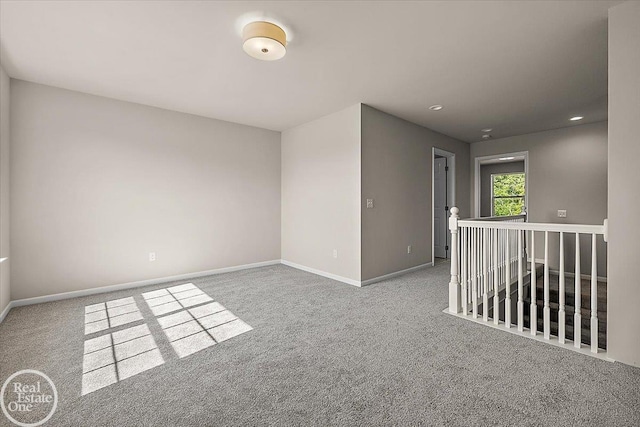 3095 Bridgewater Rd Unit # 30, Auburn Hills, MI 48326 - carpeted empty room featuring baseboards and recessed lighting