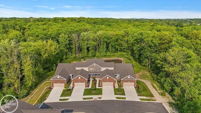3095 Bridgewater Rd Unit # 30, Auburn Hills, MI 48326 - view of subject property with a forest