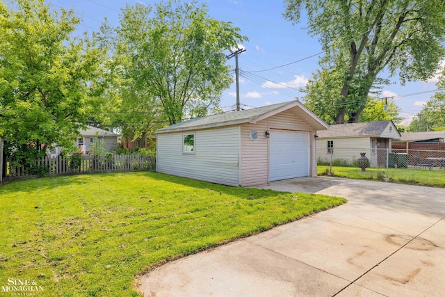 23016 California St, Saint Clair Shores, MI 48080 - detached garage with driveway