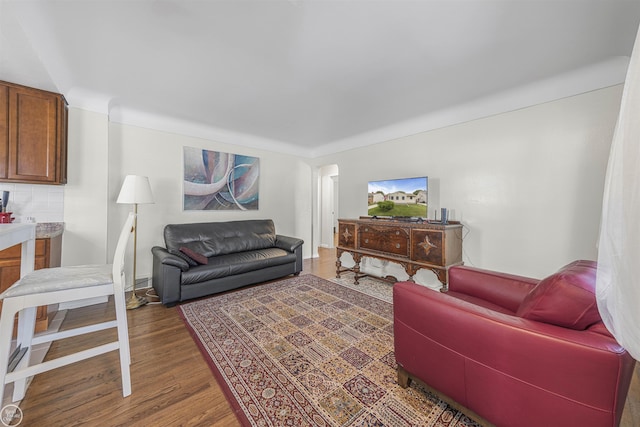 22301 Saint Gertrude St, Saint Clair Shores, MI 48081 - living room with wood finished floors