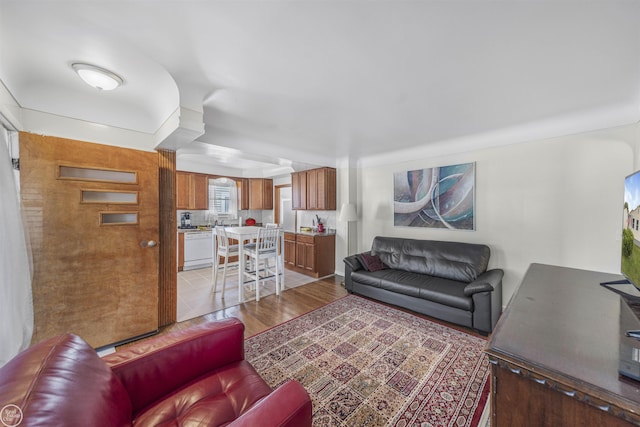 22301 Saint Gertrude St, Saint Clair Shores, MI 48081 - living area with light wood-type flooring