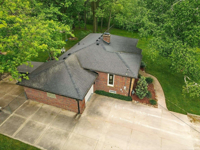 14810 28 Mile Rd, Washington, MI 48094 - view from above of property