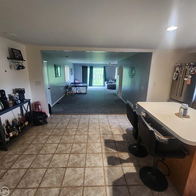 76540 Andrews Rd, Richmond, MI 48062 - corridor with an office area
