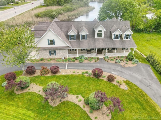 7859 Pine Ridge Dr, Clarkston, MI 48346 - view of subject property with a nearby body of water