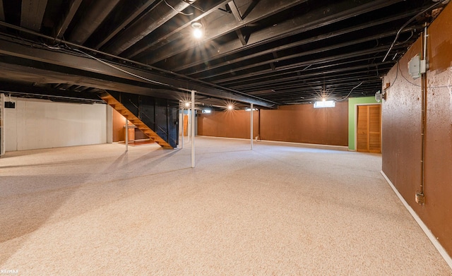 45259 Yorkshire Dr, Macomb, MI 48044 - finished below grade area with stairs
