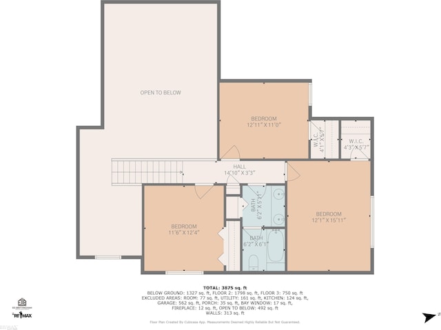 45259 Yorkshire Dr, Macomb, MI 48044 - room layout