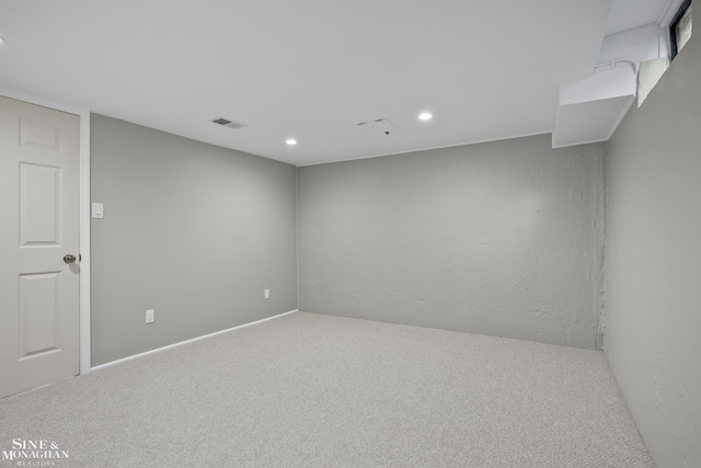 22920 Marter Rd, Saint Clair Shores, MI 48080 - carpeted empty room with recessed lighting