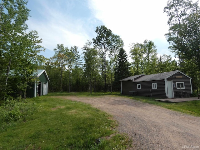 17809 N Cemetery Rd, Ewen, MI 49925 - view of dirt / gravel road