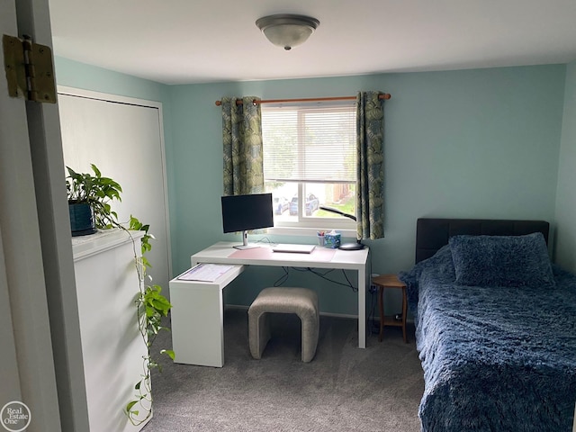 44854 Forest Trail Dr, Canton, MI 48187 - carpeted bedroom featuring a desk
