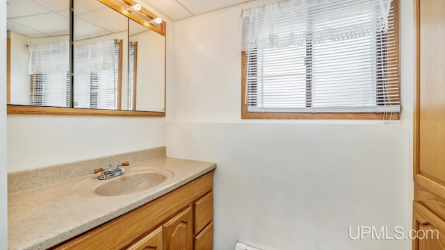 2119 S 21st Ave, Escanaba, MI 49829 - bathroom featuring vanity