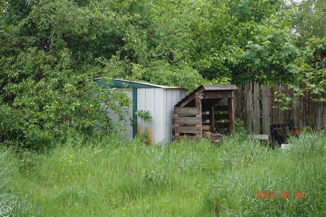 1321 Cornell Rd, Muskegon, MI 49441 - view of shed