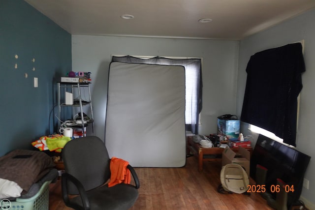 1321 Cornell Rd, Muskegon, MI 49441 - bedroom featuring wood finished floors and recessed lighting