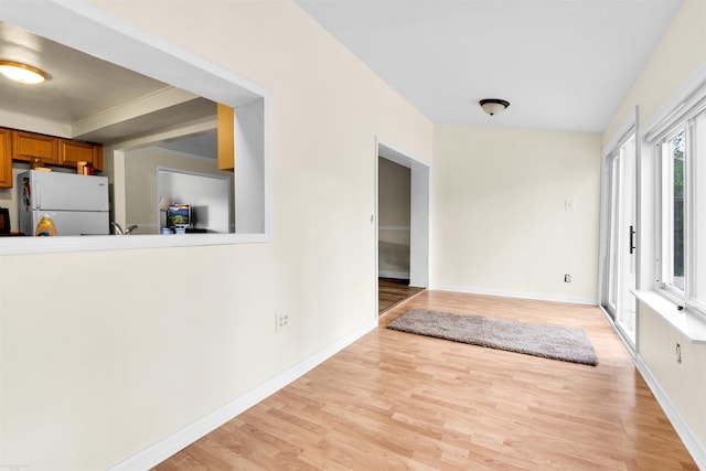 28316 Little Mack Ave, Saint Clair Shores, MI 48081 - interior space with light wood finished floors and baseboards