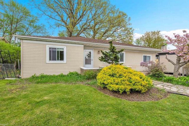 28316 Little Mack Ave, Saint Clair Shores, MI 48081 - ranch-style house featuring a front lawn