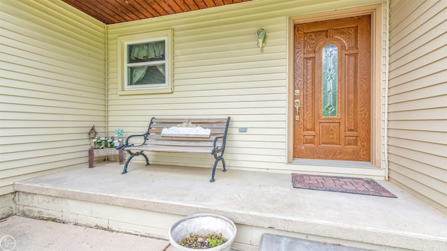 13533 Hough Rd, Allenton, MI 48002 - property entrance featuring covered porch