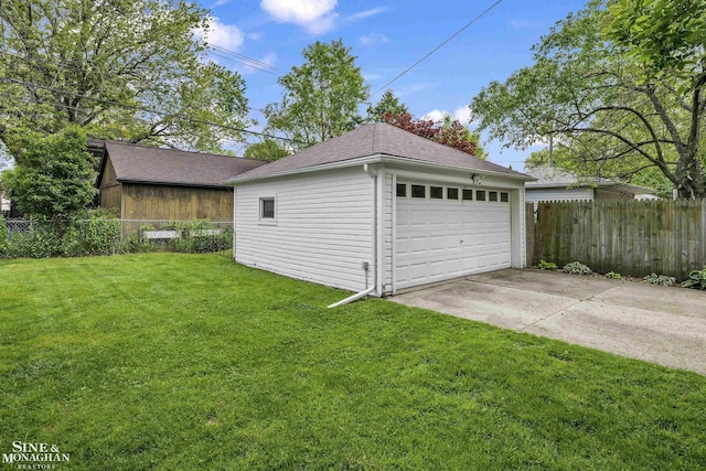 1984 Lancaster St, Grosse Pointe Woods, MI 48236 - view of detached garage