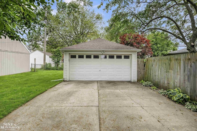 1984 Lancaster St, Grosse Pointe Woods, MI 48236 - view of detached garage