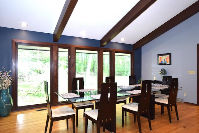 5400 Siebert St, Midland, MI 48640 - dining space featuring plenty of natural light, light wood-type flooring, and baseboards
