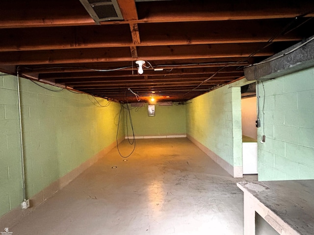 3109 Yale St, Flint, MI 48503 - view of unfinished below grade area