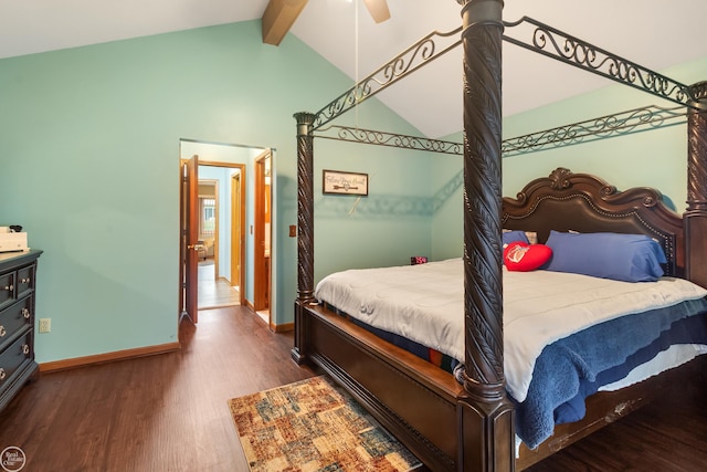 52225 Bryan Michael Dr, Macomb, MI 48042 - bedroom with dark wood-type flooring and baseboards