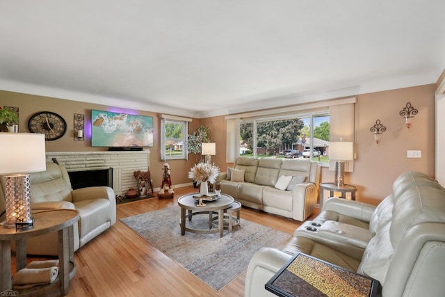 27735 Sylvan Ave, Warren, MI 48093 - living area with wood finished floors