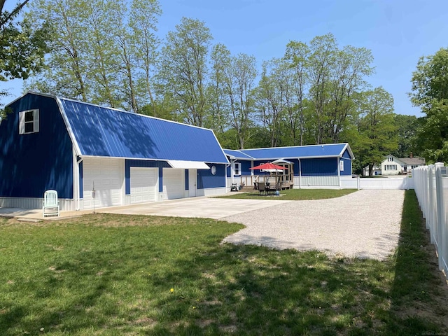 1335 28th St, Manistee, MI 49660 - view of outdoor structure featuring driveway