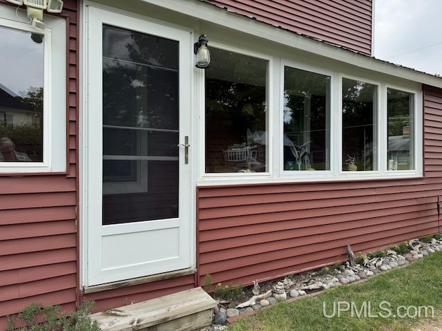 21988 E Everett Ave, Grand Marais, MI 49839 - doorway to property