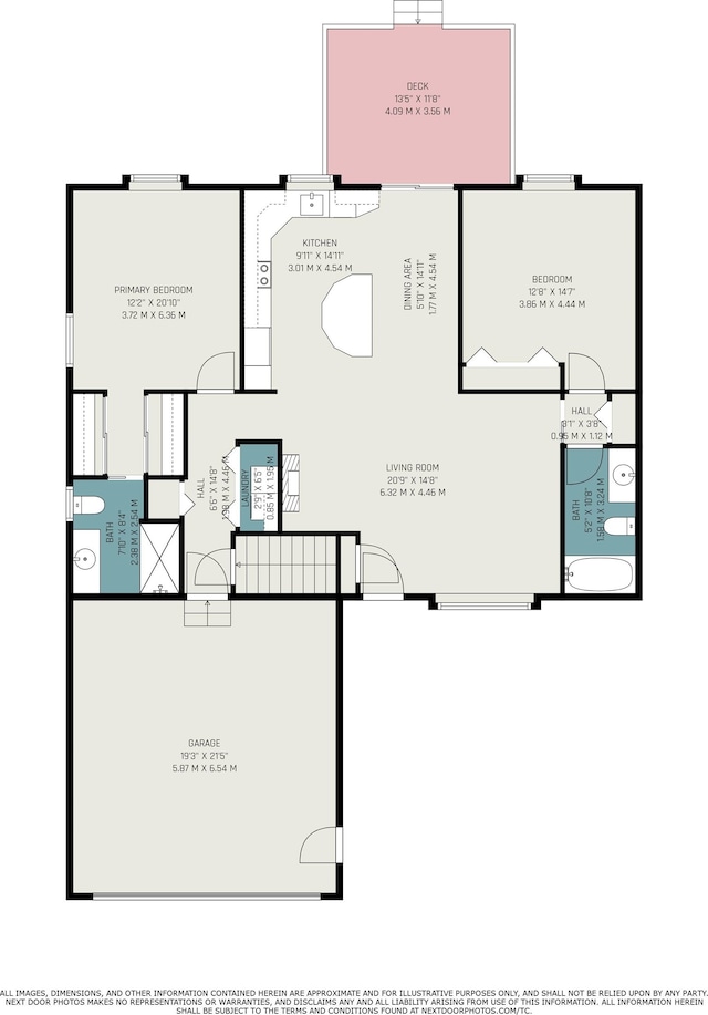 810 Natures Ridge Ln, Bay City, MI 48708 - view of floor plan / room layout