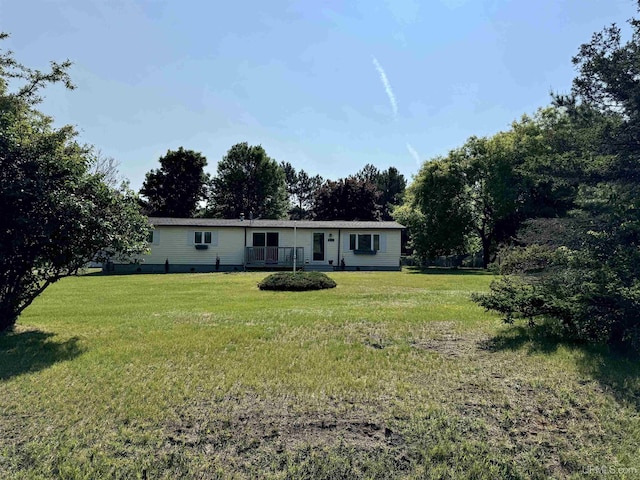 4828 I Rd, Bark River, MI 49807 - rear view of property with a yard