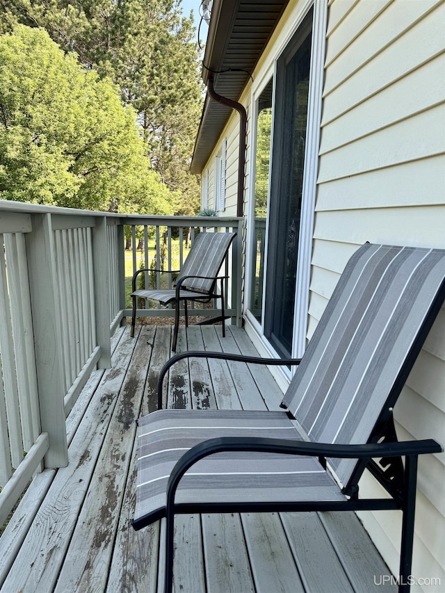 4828 I Rd, Bark River, MI 49807 - view of deck