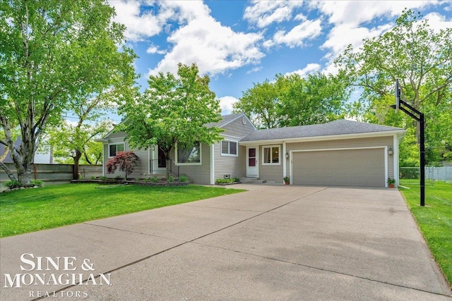 1076 Kelley St, Troy, MI 48083 - view of front facade featuring an attached garage and driveway